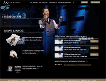 Tablet Screenshot of magic-theater.de