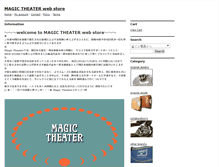 Tablet Screenshot of magic-theater.net